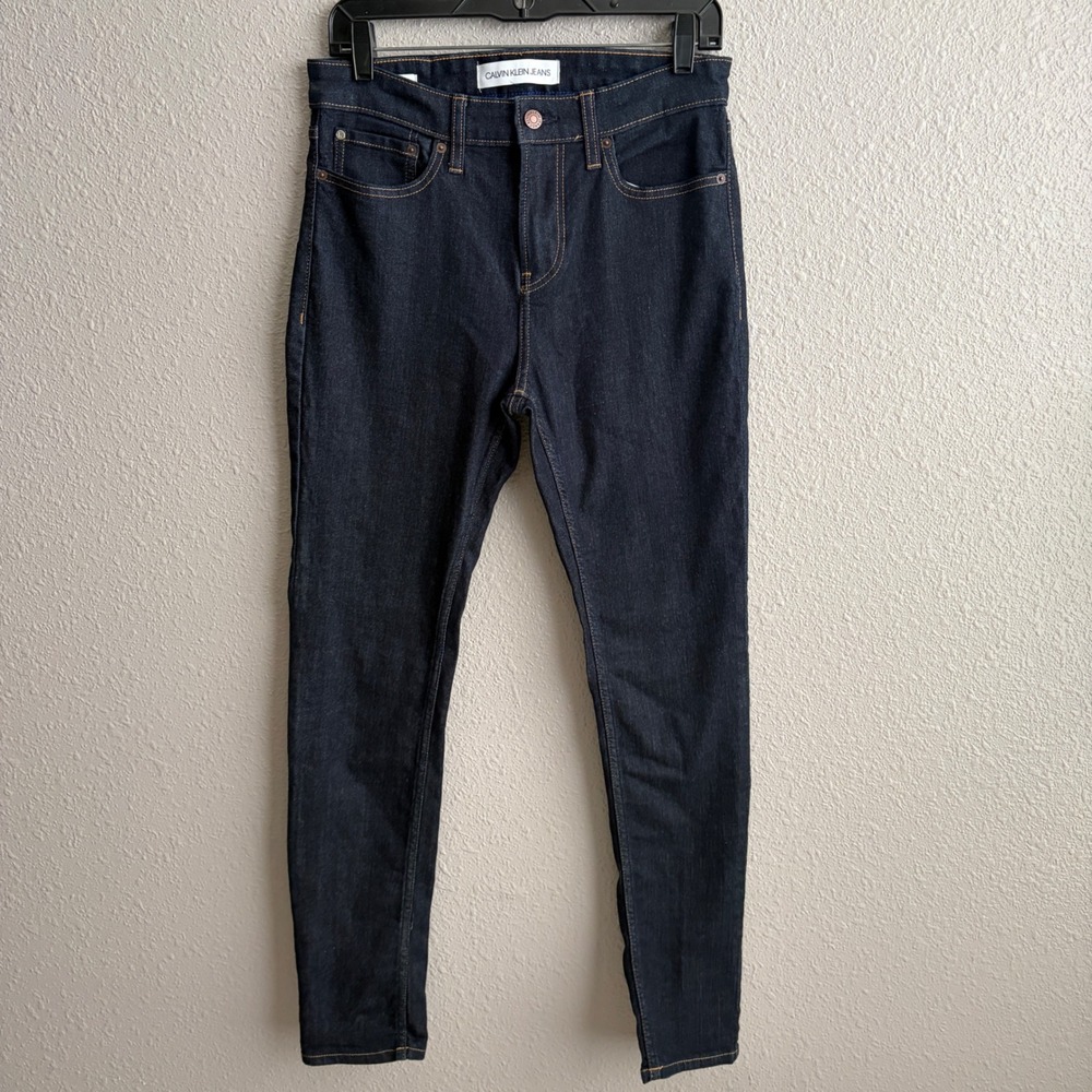 Calvin Klein Jeans Skinny Dark Wash Jeans 30x30